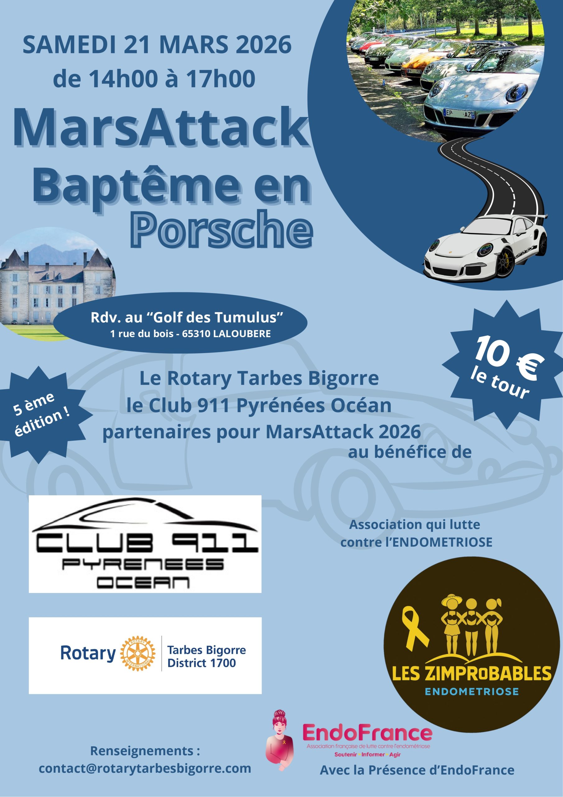 Rotary Tarbes Bigorre : MarsAttack 2026