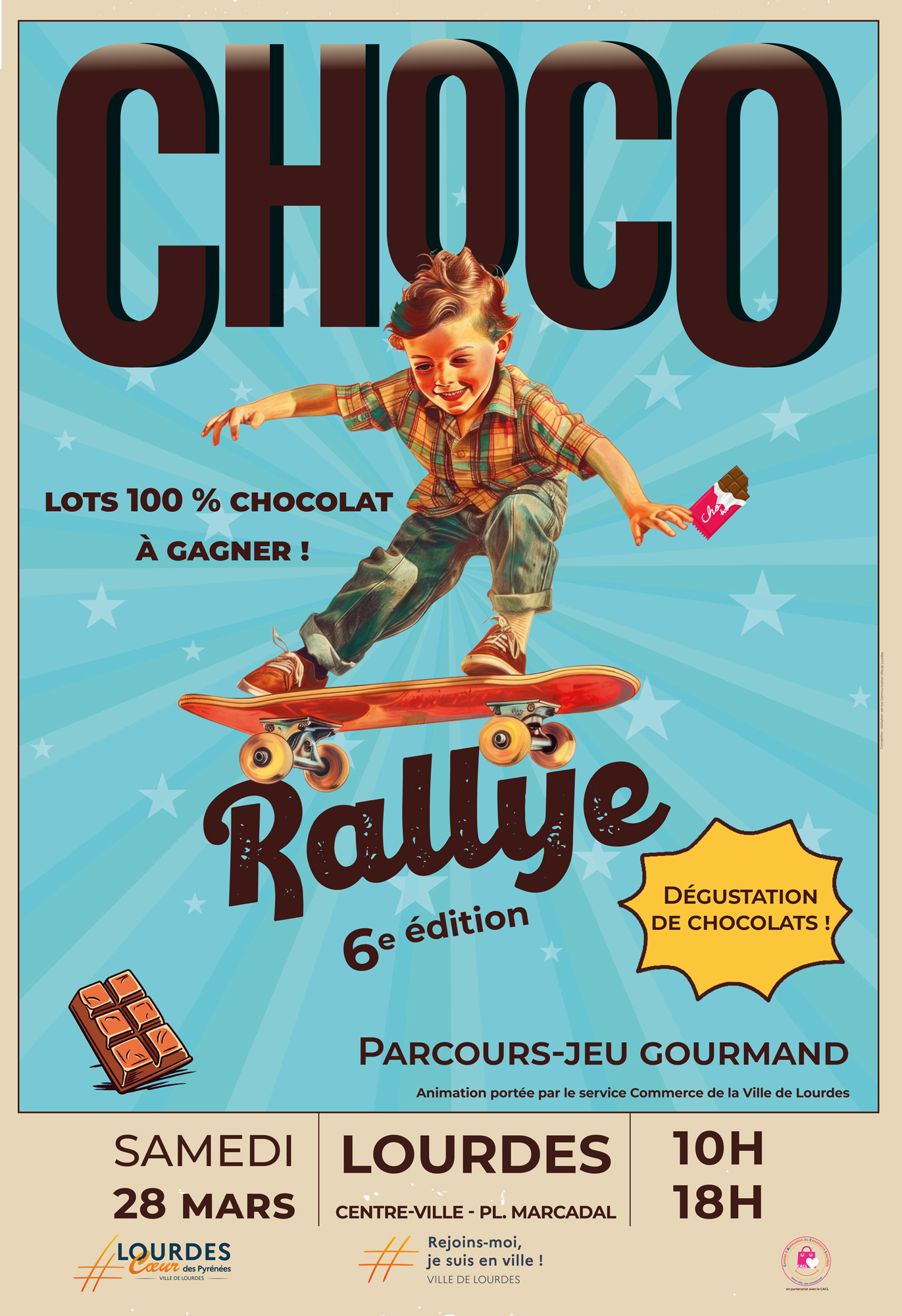 6ᵉ Choco Rallye : le parcours-jeu gourmand 100 % chocolat !