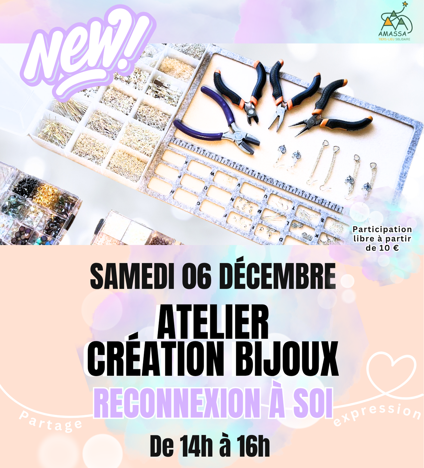 Atelier création de bijoux