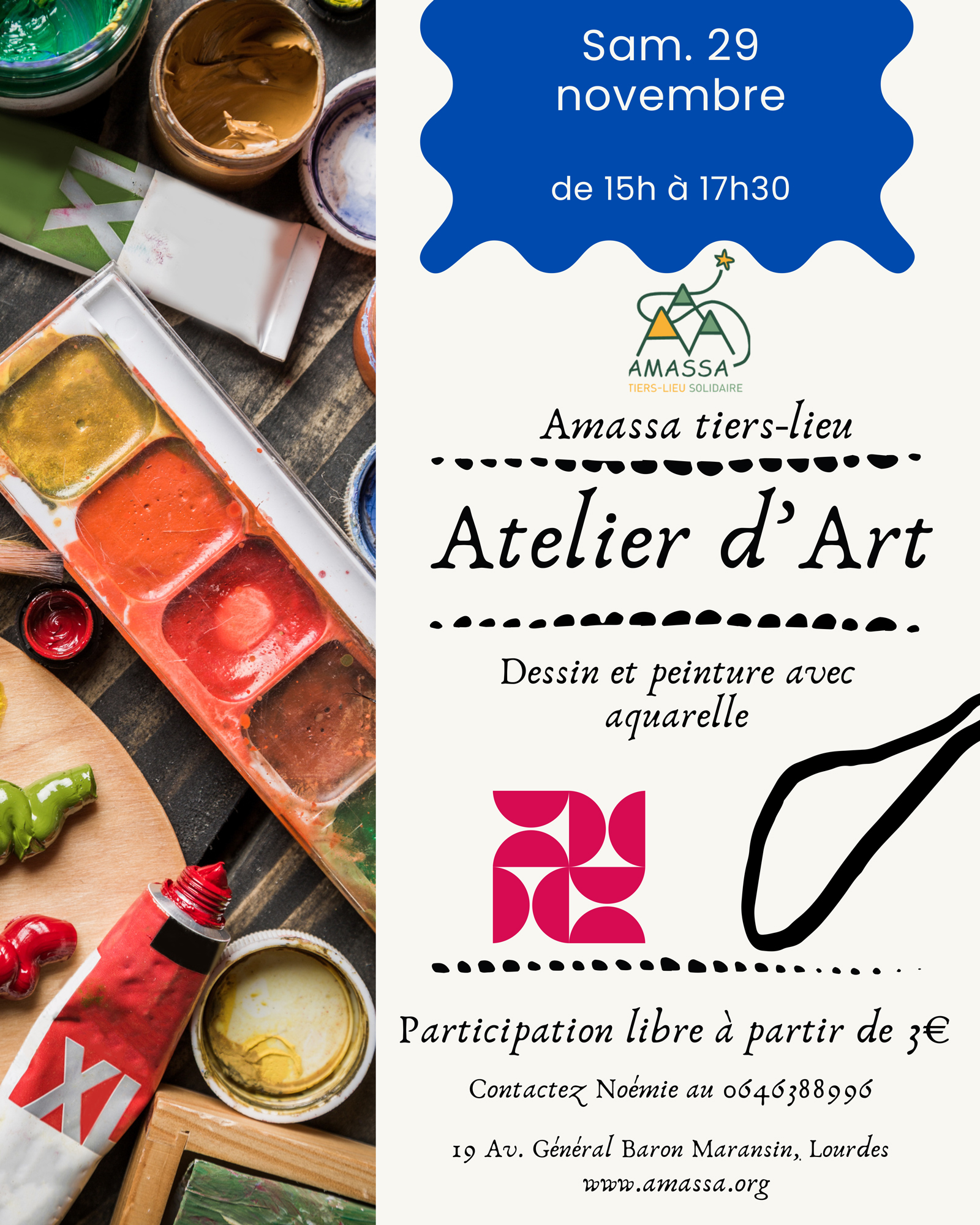 Atelier d’art créatif