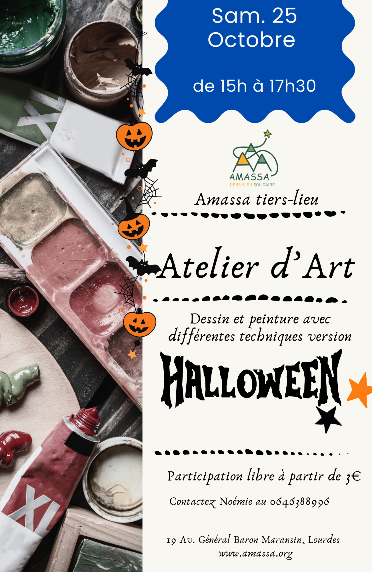 Atelier créatif pour Halloween