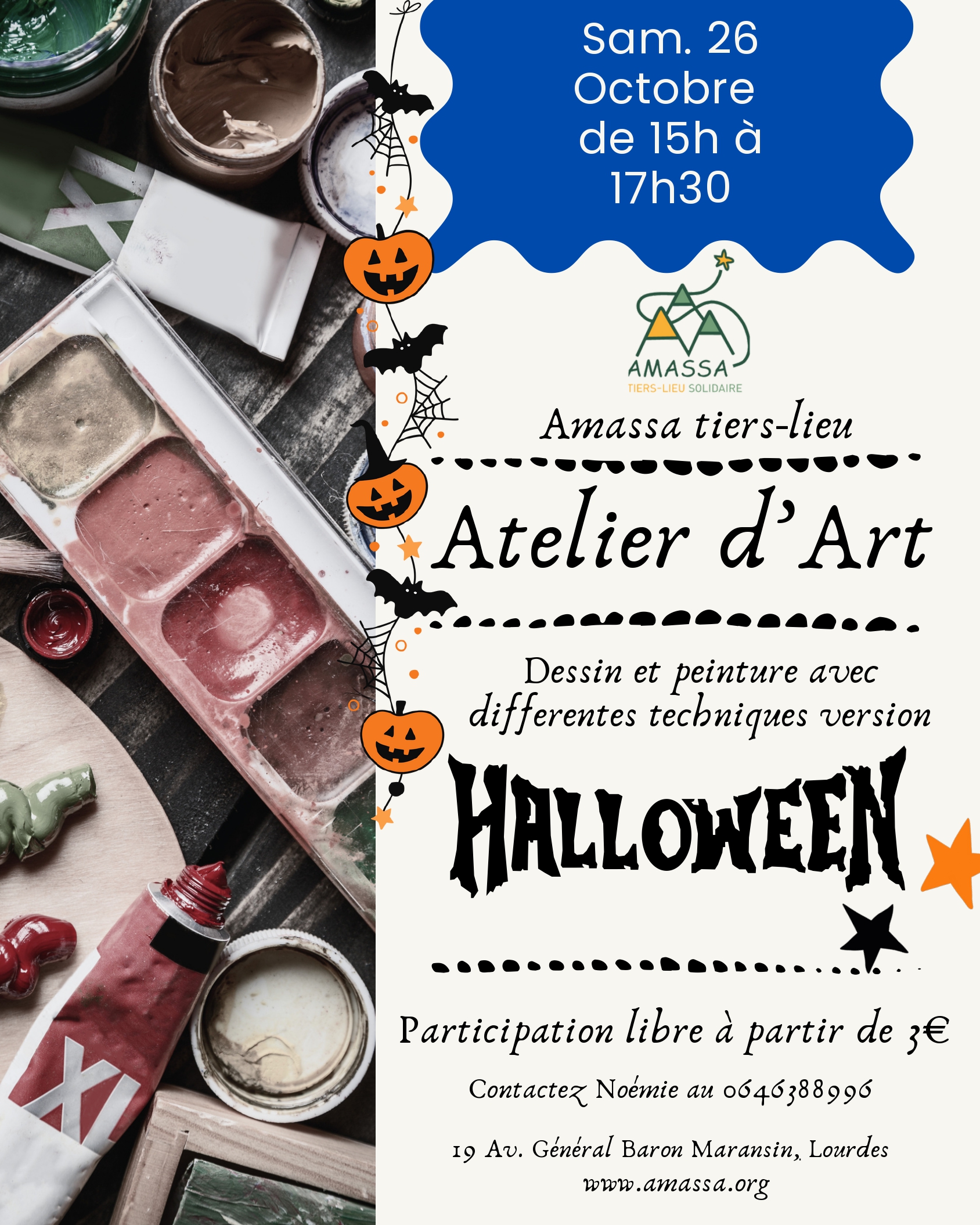 Atelier créatif pour Halloween