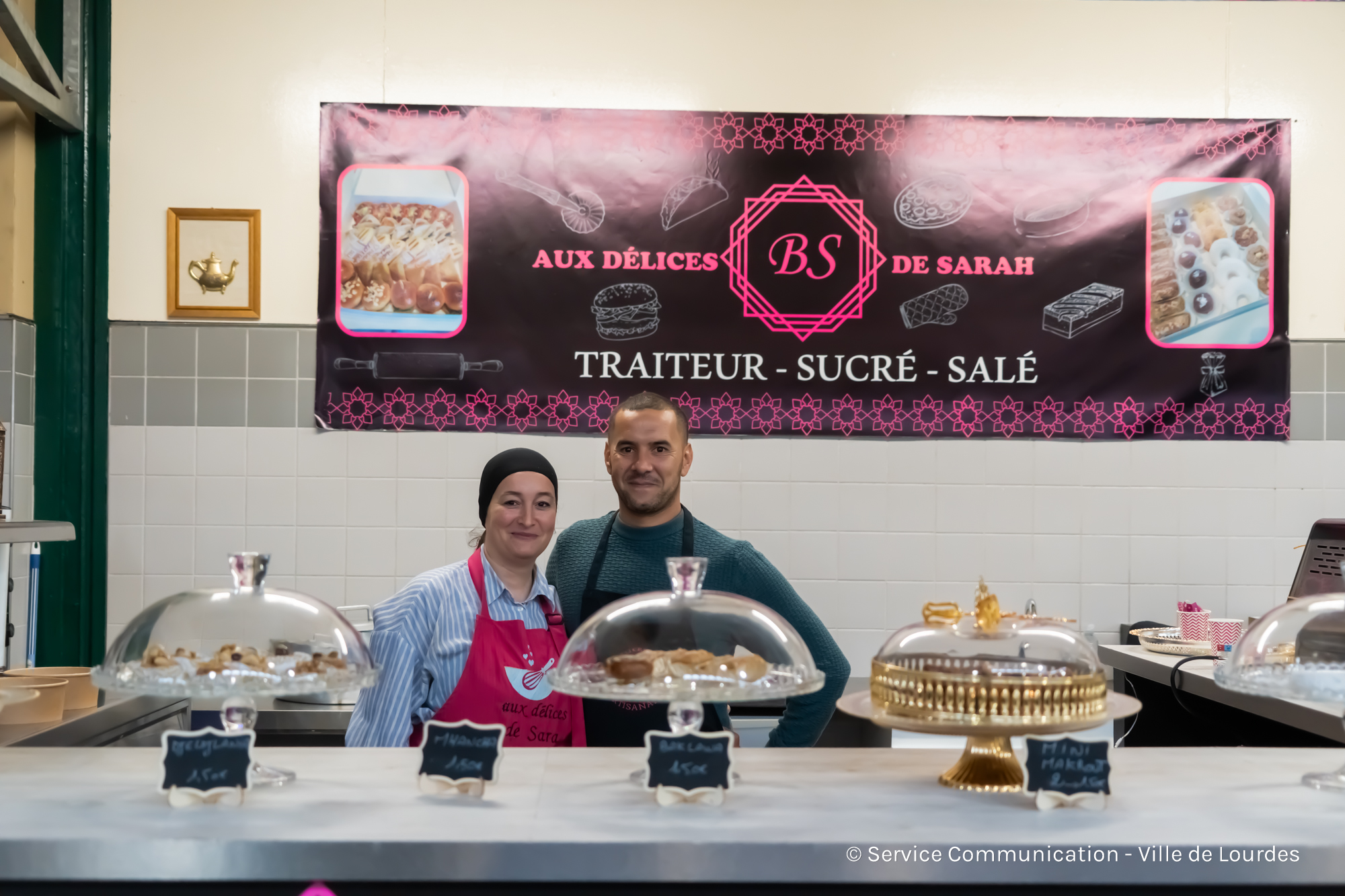 Une traiteure aux saveurs orientales a ouvert ses portes aux Halles