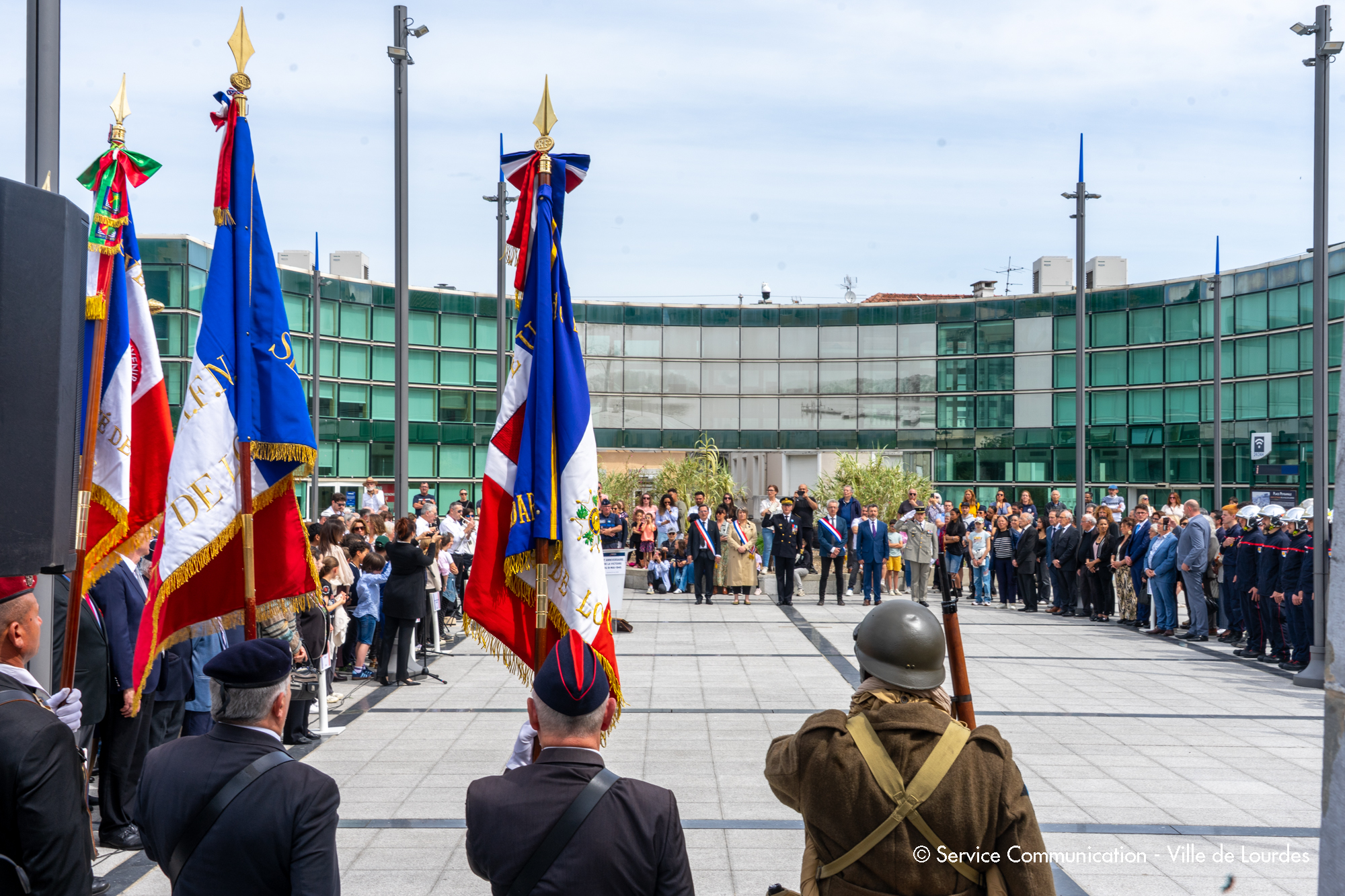 Victoire du 8-Mai-1945  : le Devoir de mémoire à l&rsquo;honneur, du stade à la place Peyramale