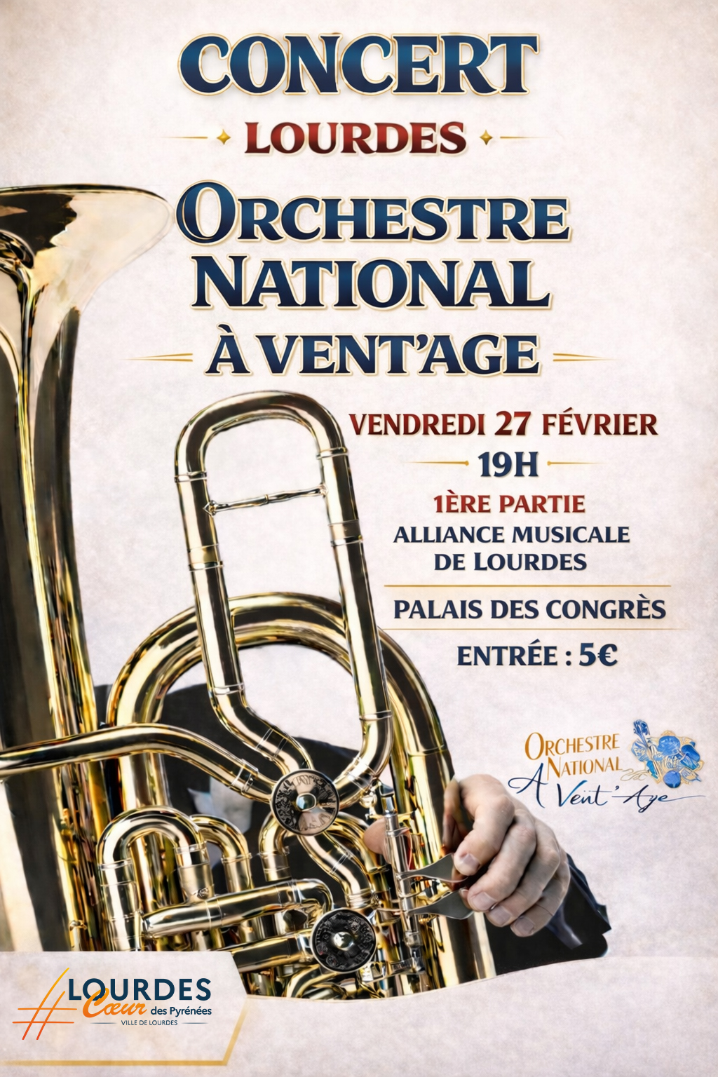 Concert de l&rsquo;Orchestre national À Vent&rsquo;Age