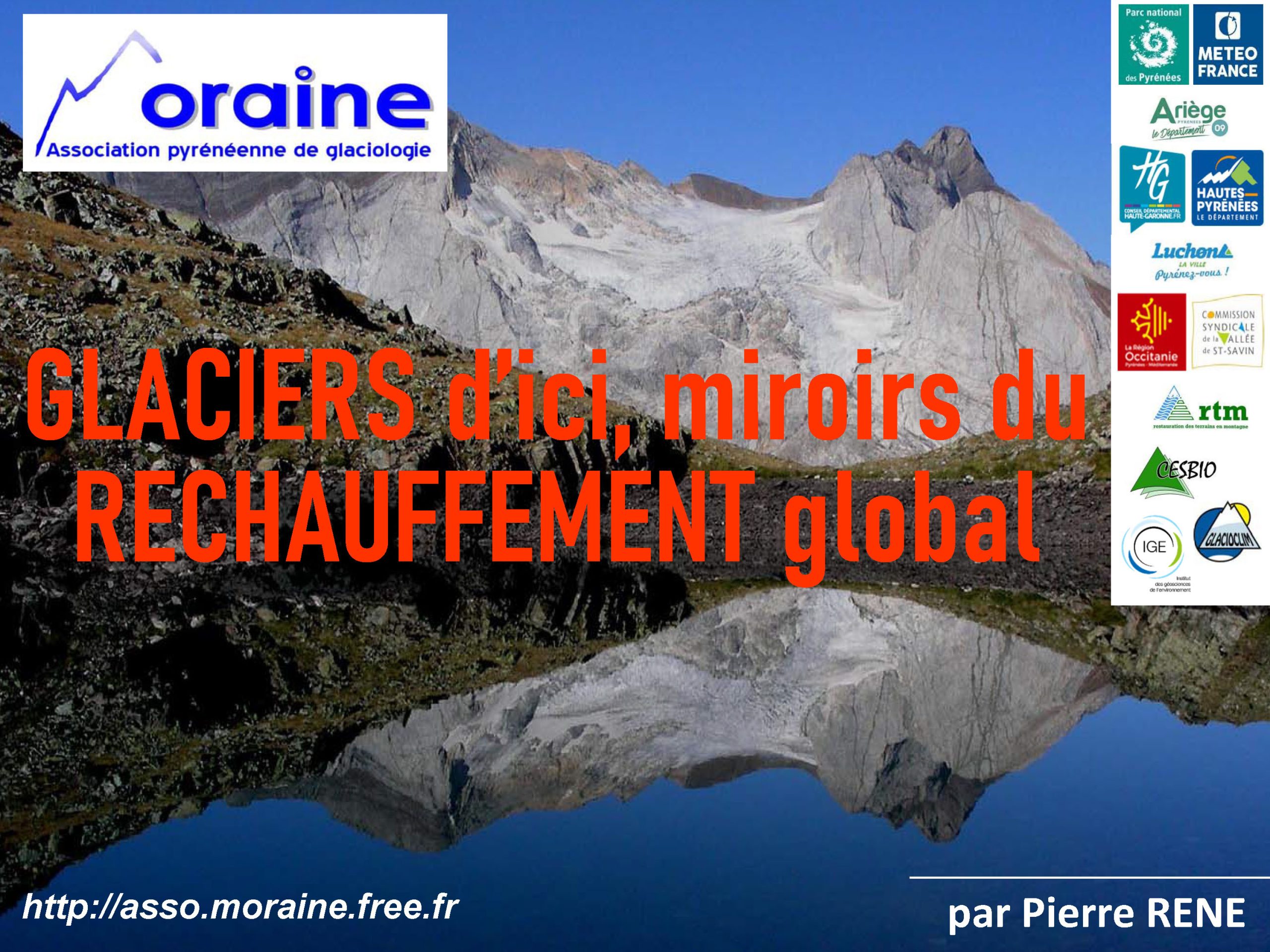 Glaciers d’ici, miroir du réchauffement global