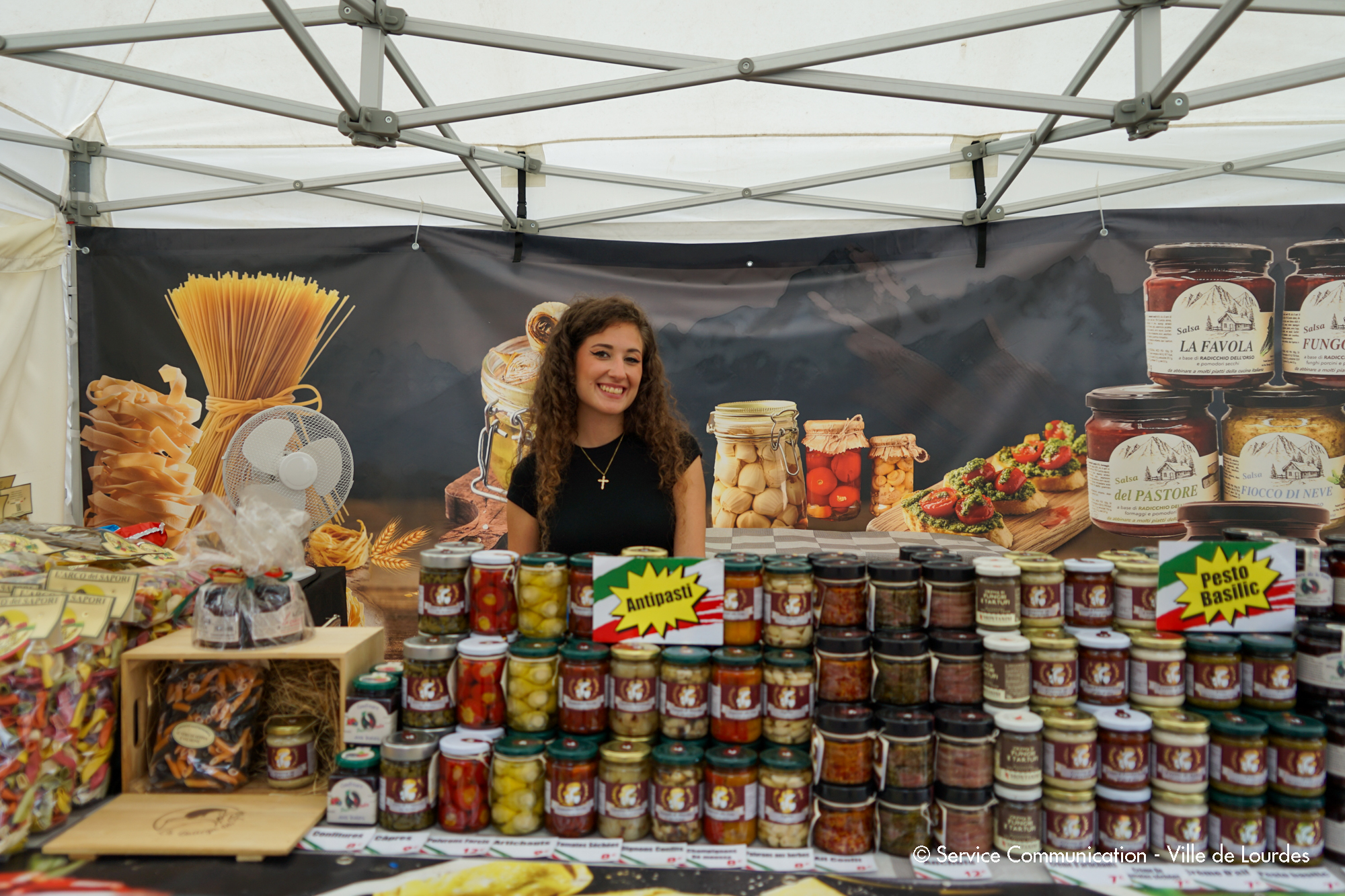 Village gourmand italien