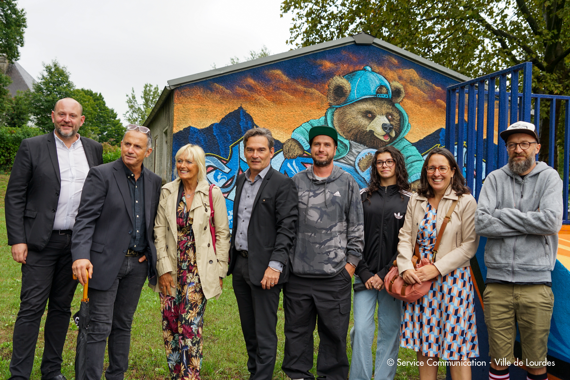 Des fresques urbaines au skatepark de Sarsan