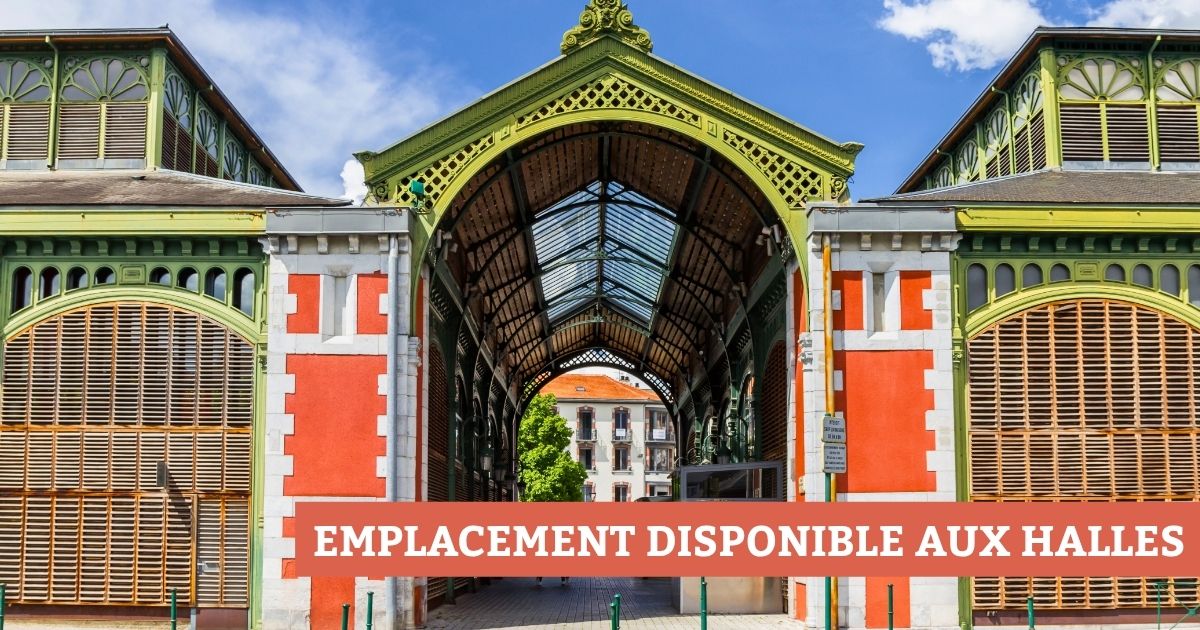 Appel à candidatures pour un emplacement aux Halles
