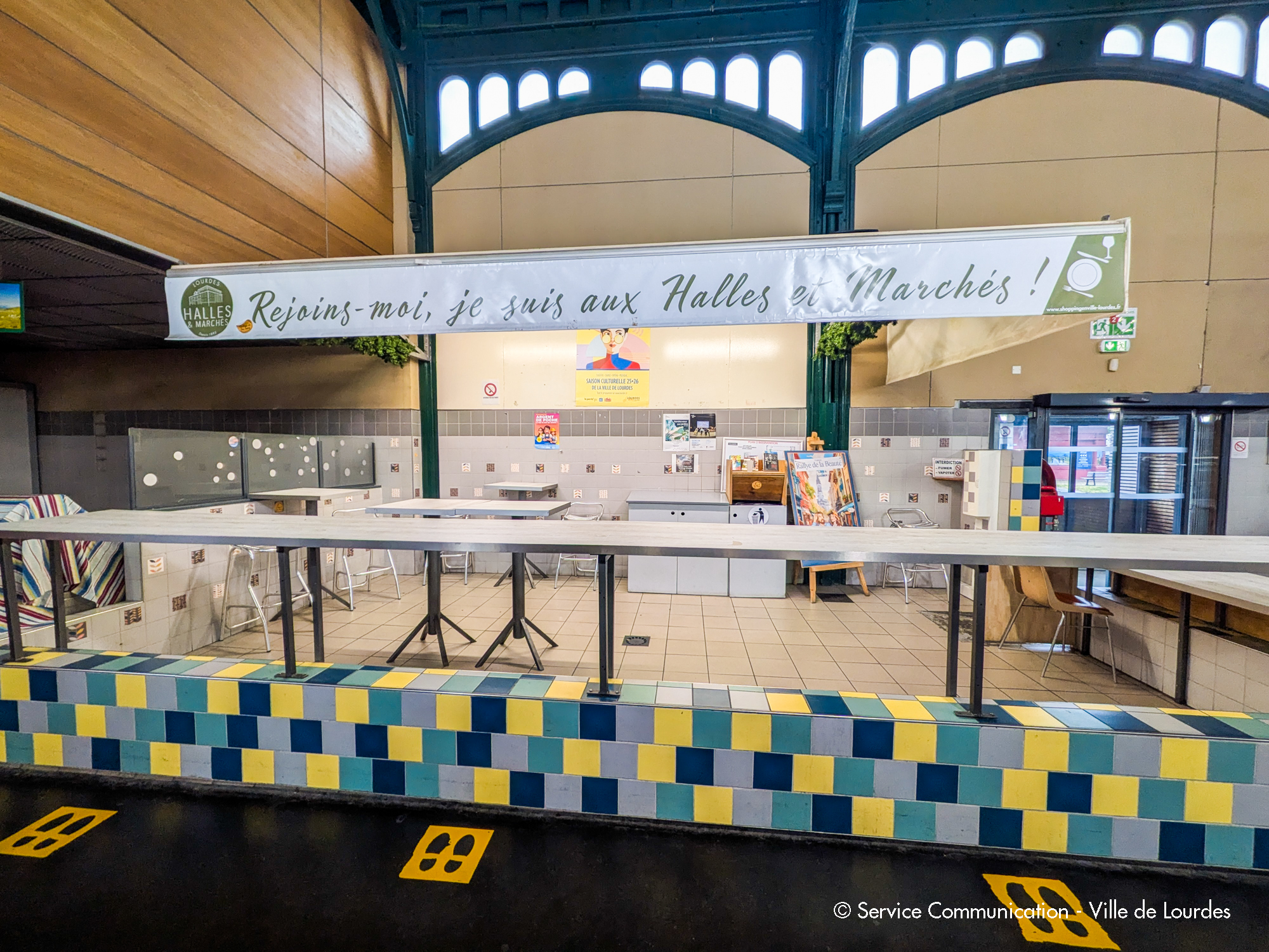 Emplacement disponible aux Halles