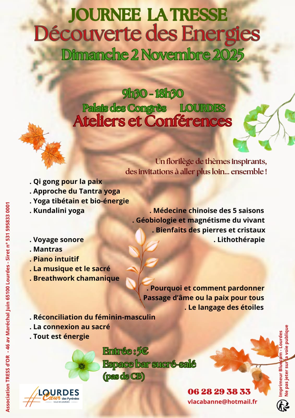 Journée de l’association Tress d’Or : découverte des énergies