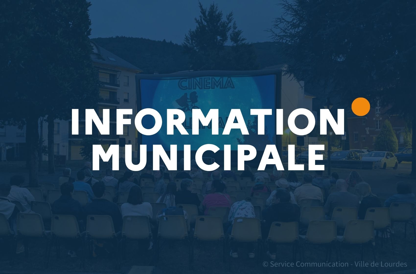 Perturbations de stationnement sur le parking de l&rsquo;Hôtel de Ville, le mardi 7 juillet 2026, pour le cinéma de plein air