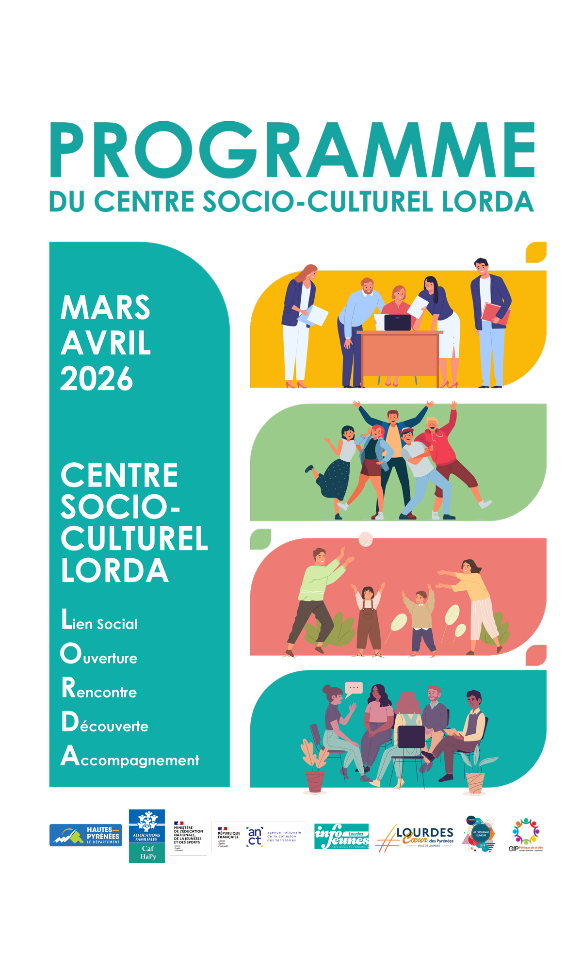 Programme CSC Lorda Mars-Avril 2026