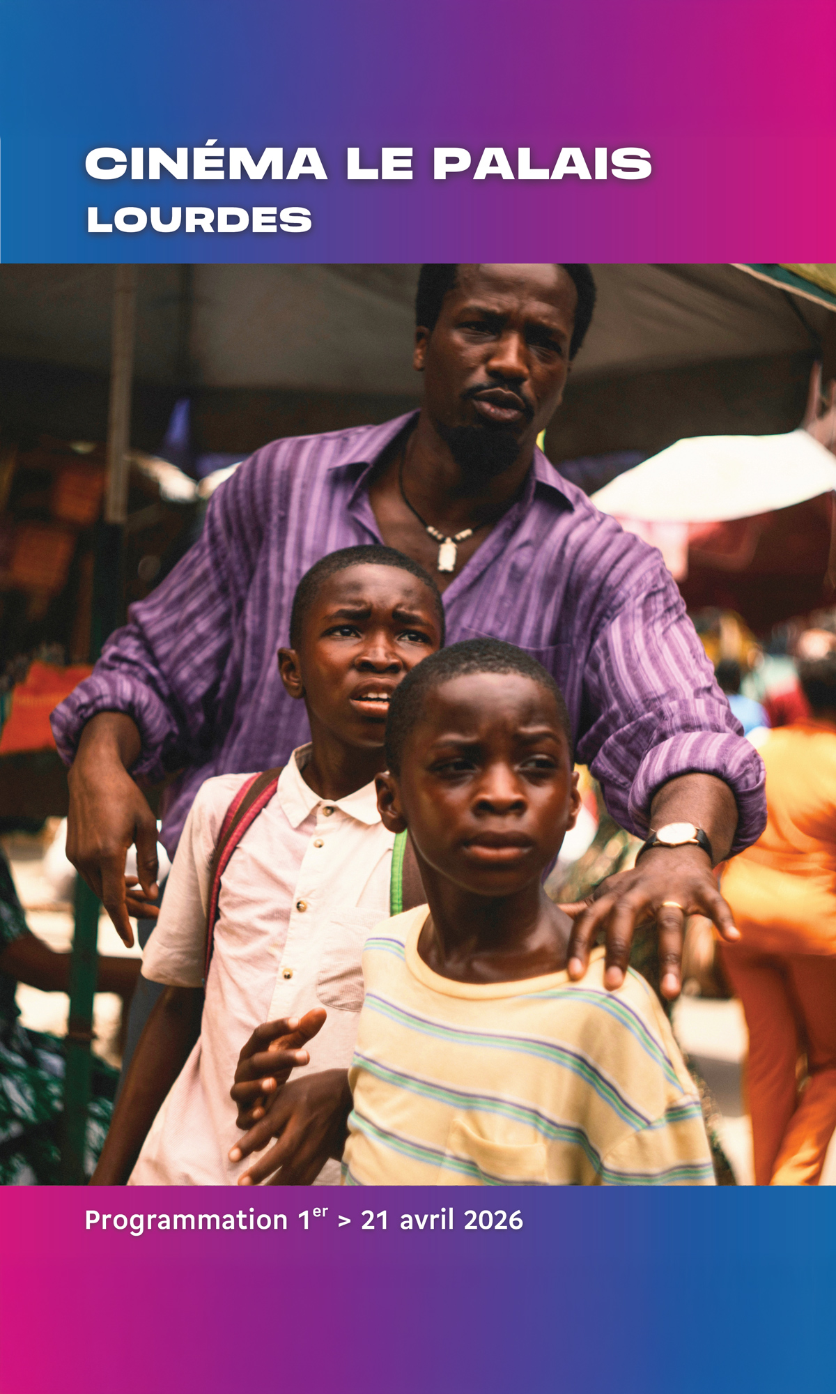 Programme Cinéma Le Palais du 1ᵉʳ au 21 avril 2026