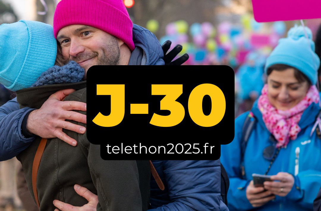 Le Téléthon, c’est dans un mois !