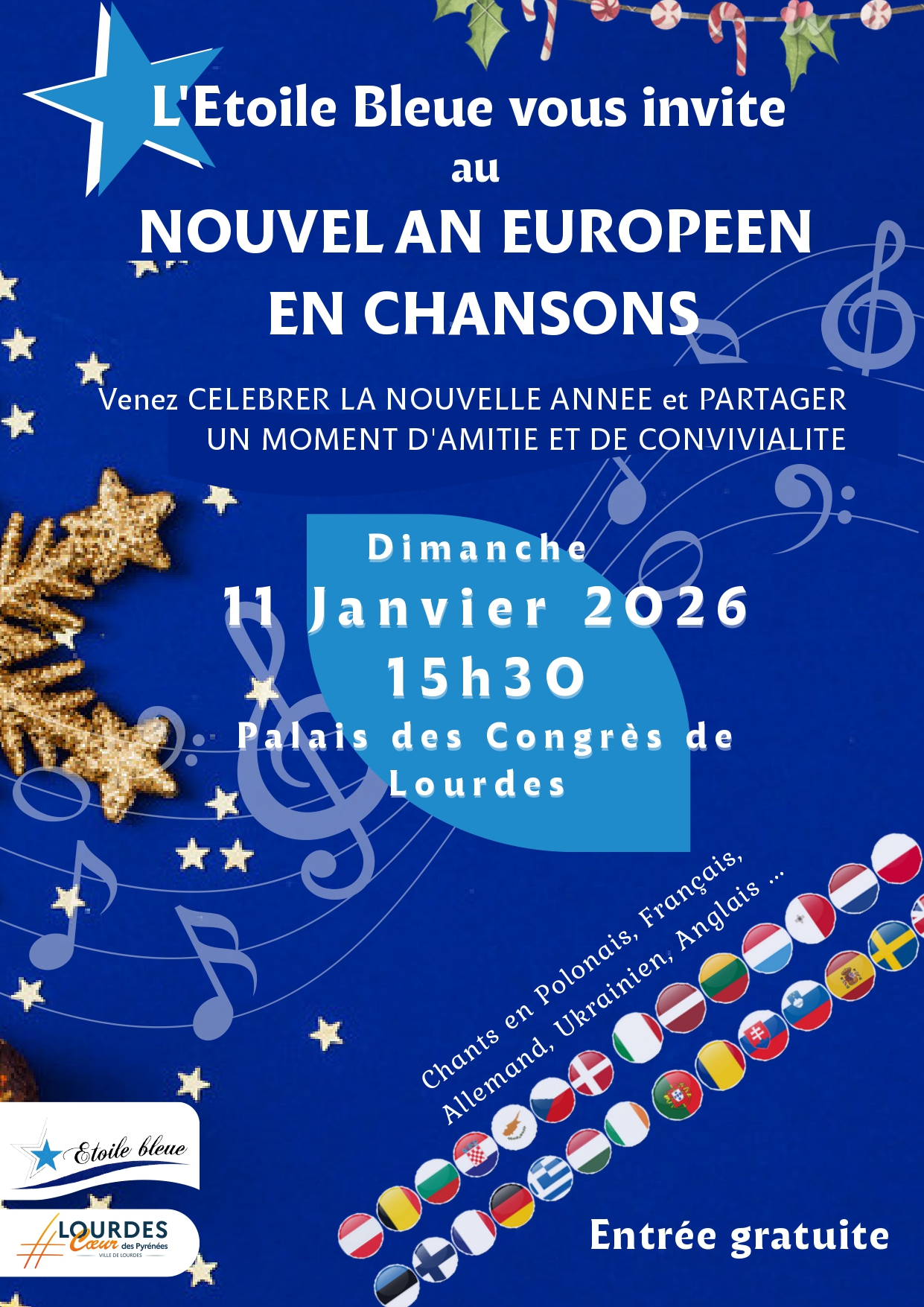 Nouvel an européen en chansons