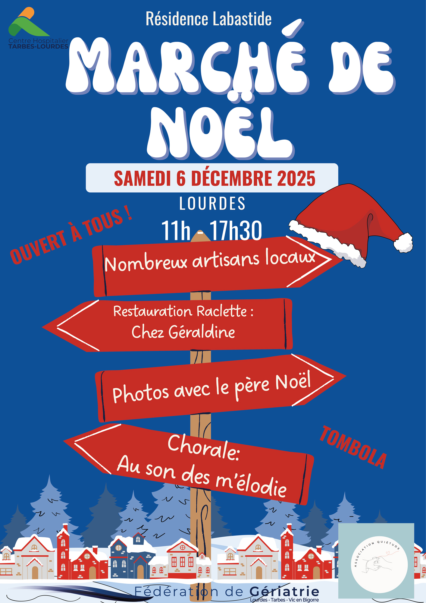 Marché de Noël de l&rsquo;association Quiétude