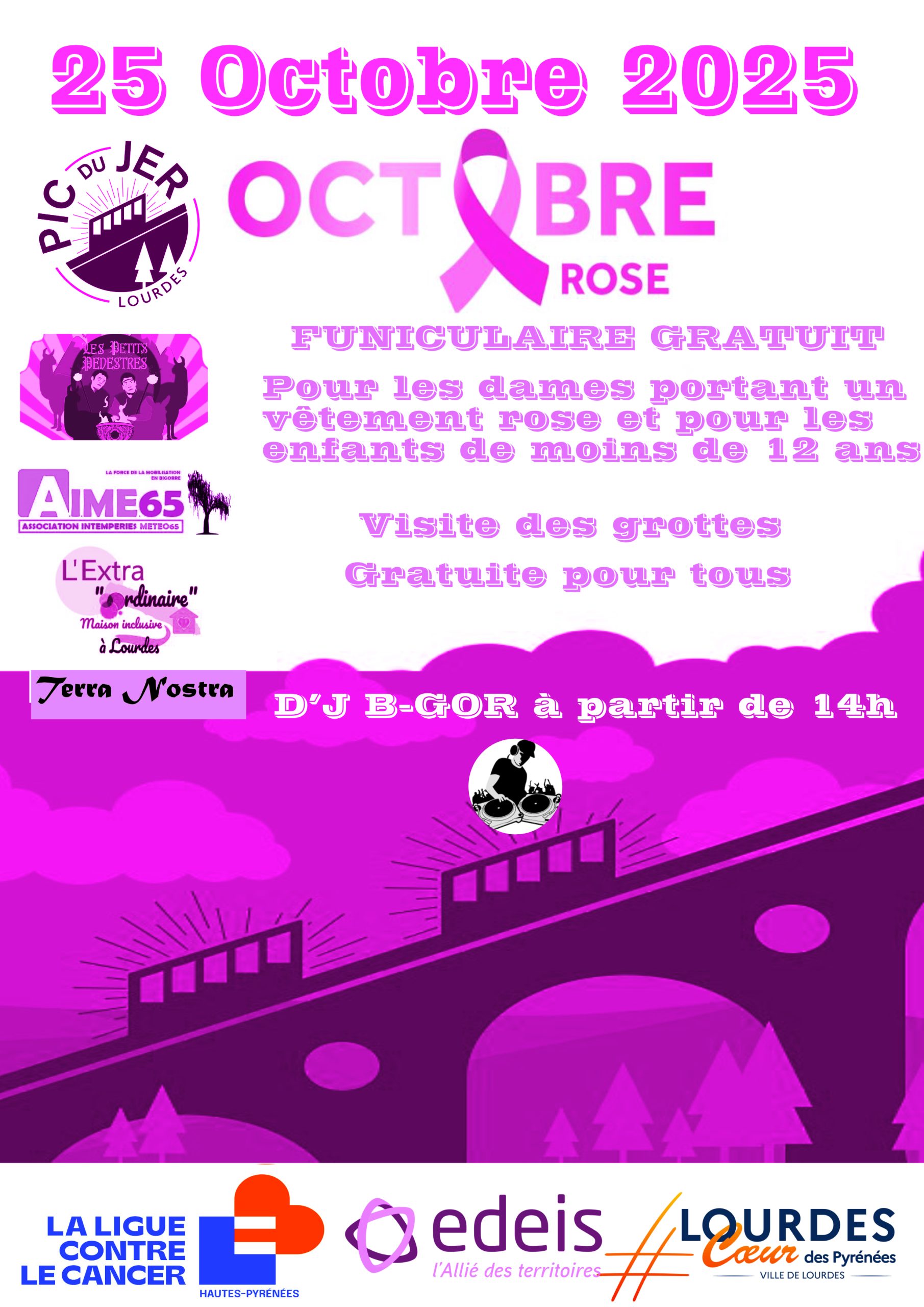 Octobre Rose au Pic du Jer