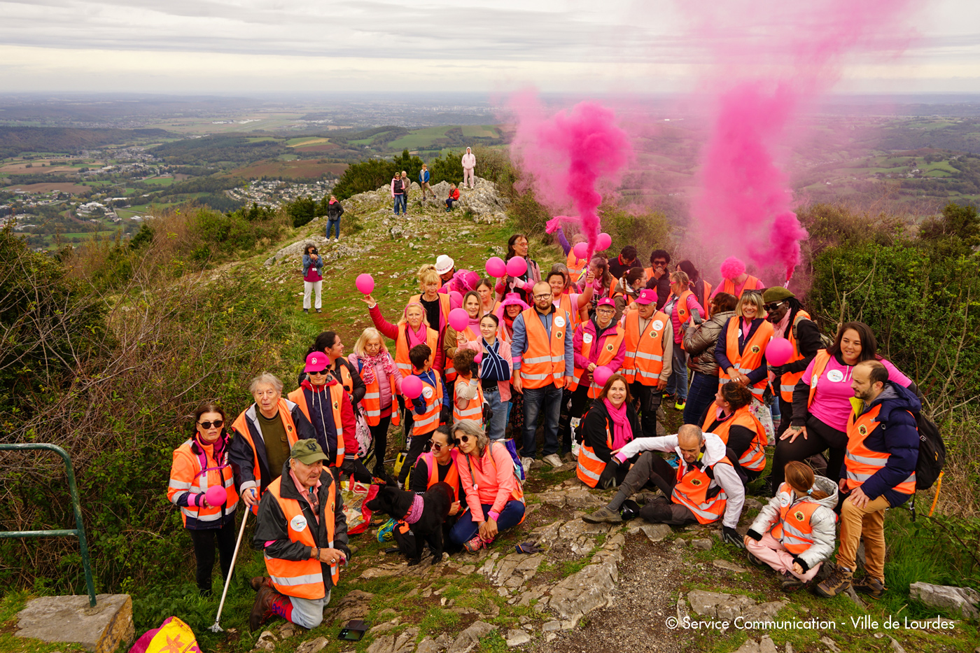 Octobre Rose au Pic du Jer lors de l'édition 2025