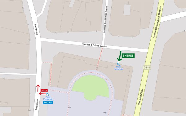 Parking souterrain Peyramale Lourdes