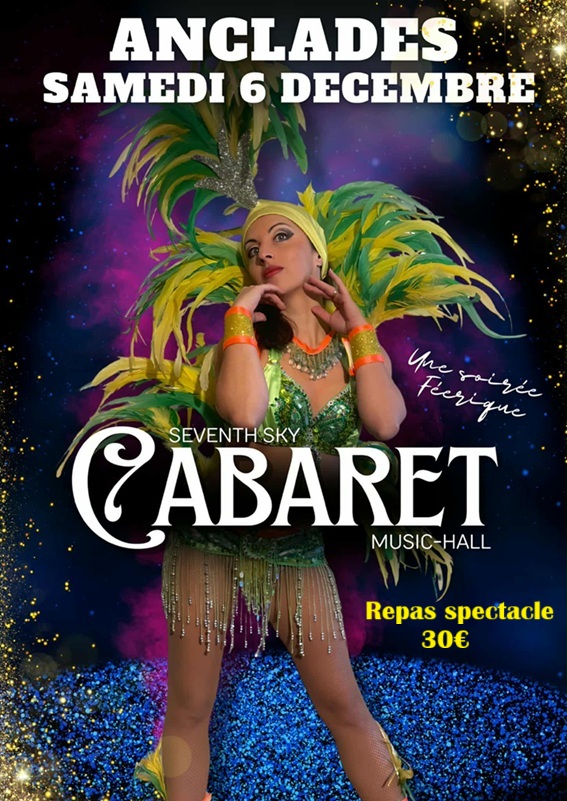 Soirée cabaret avec Seventh Sky en faveur du Téléthon