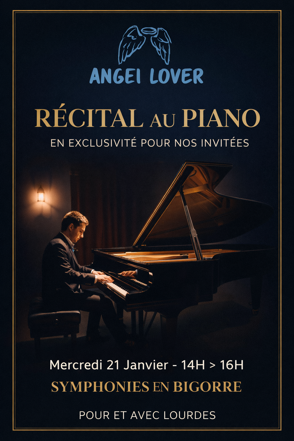 Récital au piano par Symphonies en Bigorre