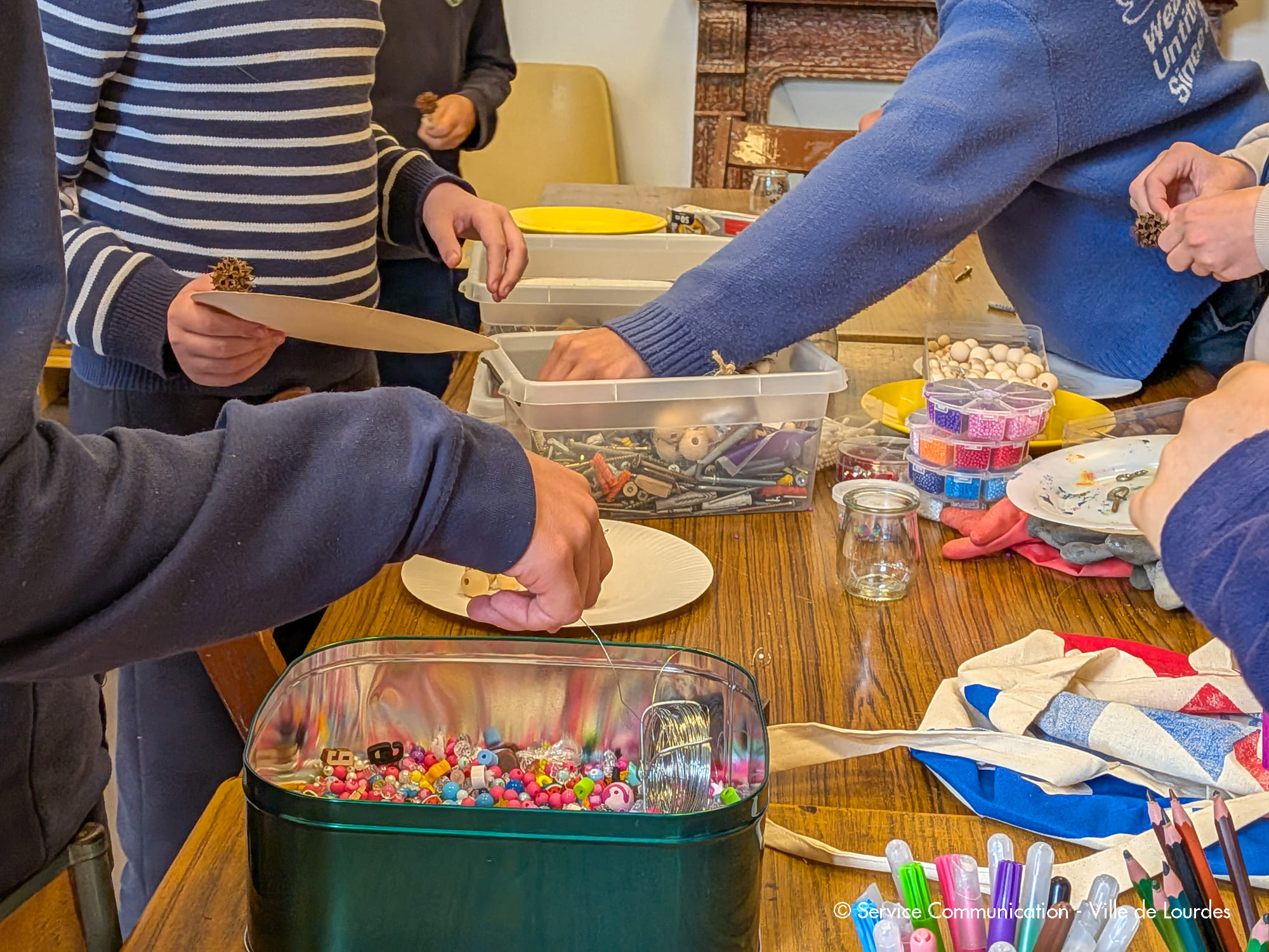 Atelier arts plastiques pour enfants de l&rsquo;A.M.A.