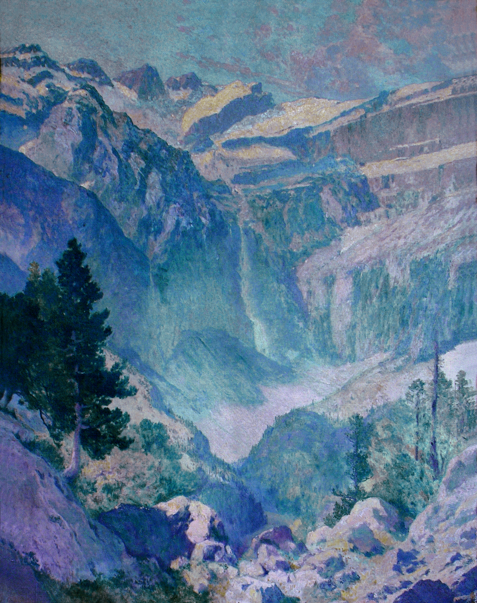 Visites flash – Coup de cœur sur les  collections :  Franz Schrader, la montagne sublimée – Point de vue artistique
