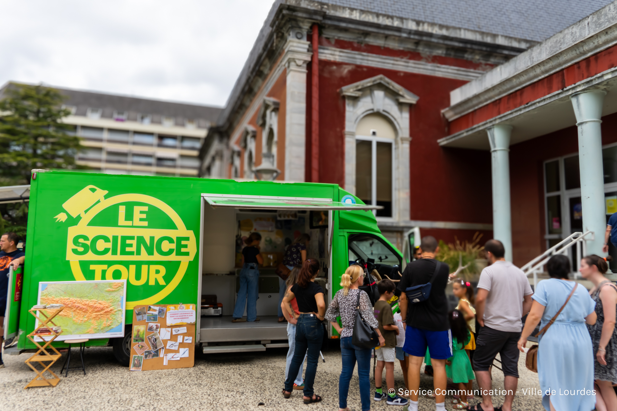 Le Science Tour des Pyrénées a fait halte à Lourdes
