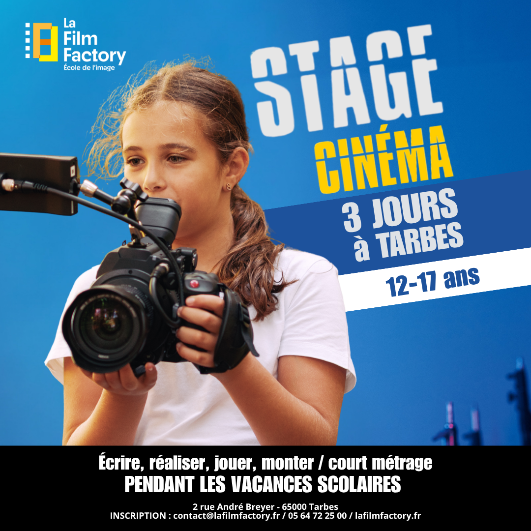 Stage cinéma ados à Tarbes