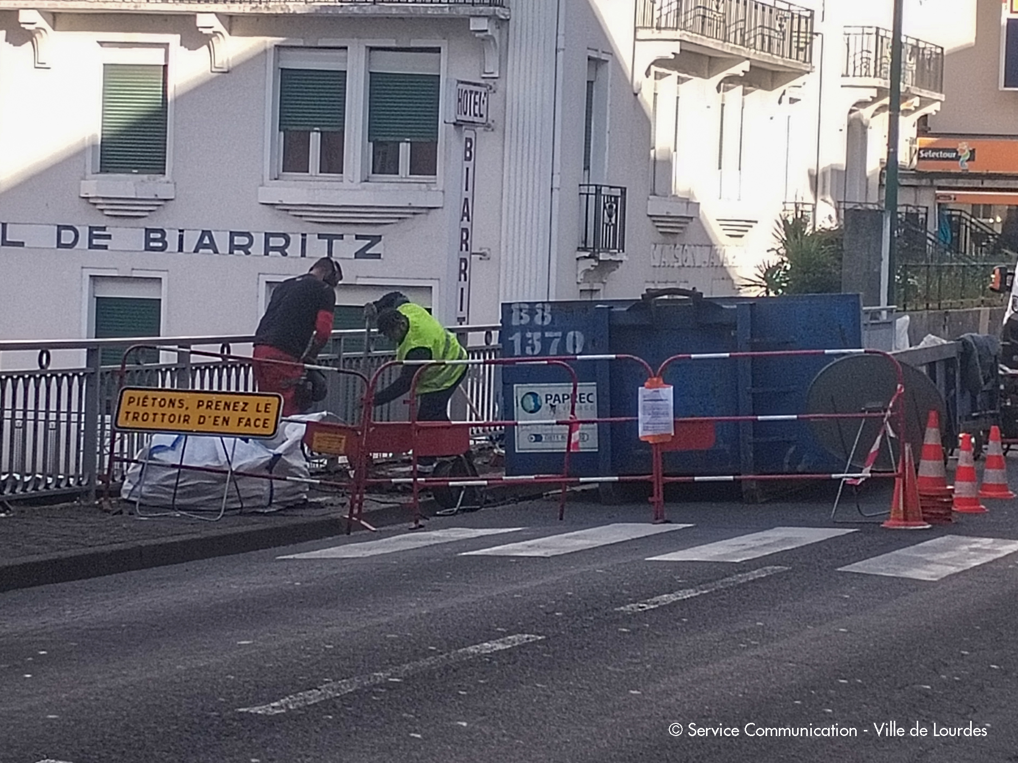 Travaux sur le pont Maransin : circulation alternée en place