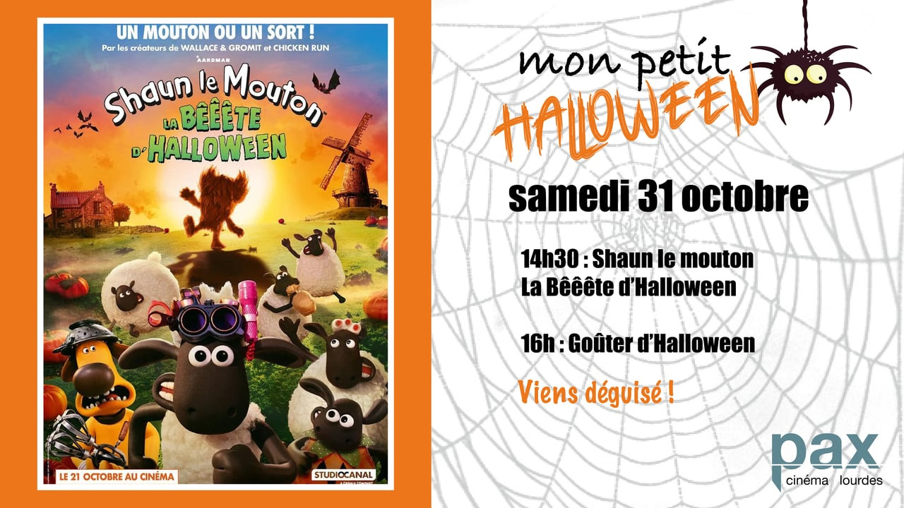 Cinéma Pax – Mon petit Halloween