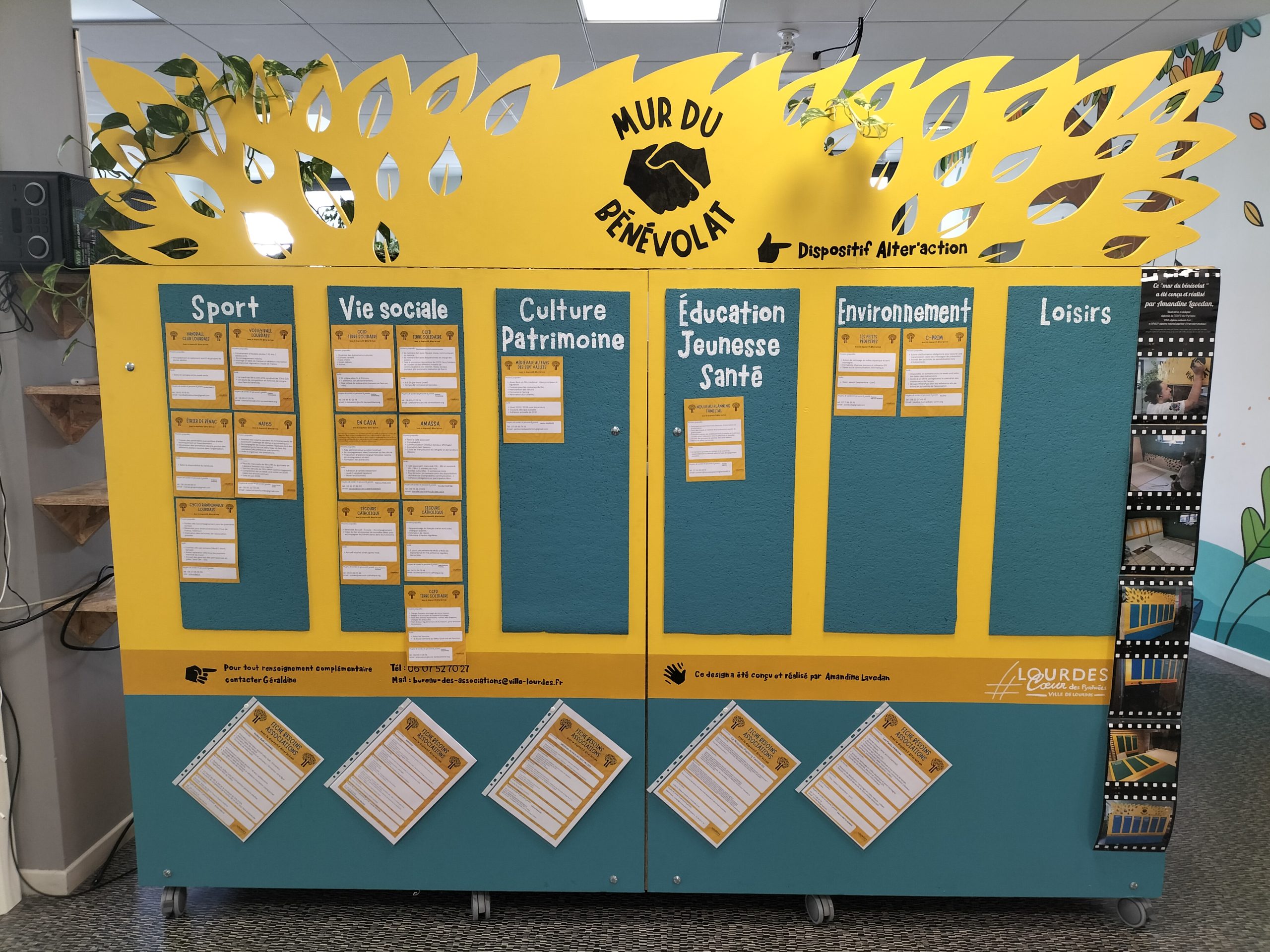 Un Mur du bénévolat pour rapprocher associations et volontaires